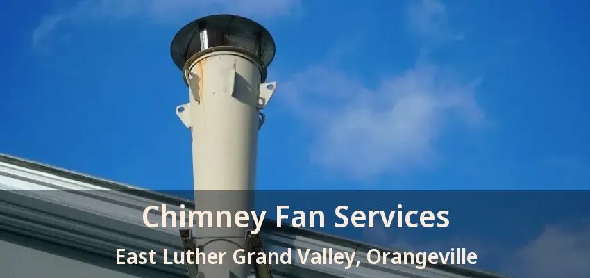 Chimney Fan Services East Luther Grand Valley, Orangeville - ON