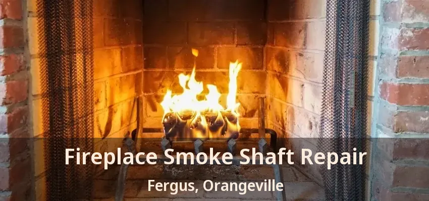 Fireplace Smoke Shaft Repair Fergus, Orangeville - ON