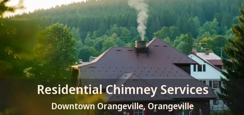 Residential Chimney Services Downtown Orangeville, Orangeville - ON